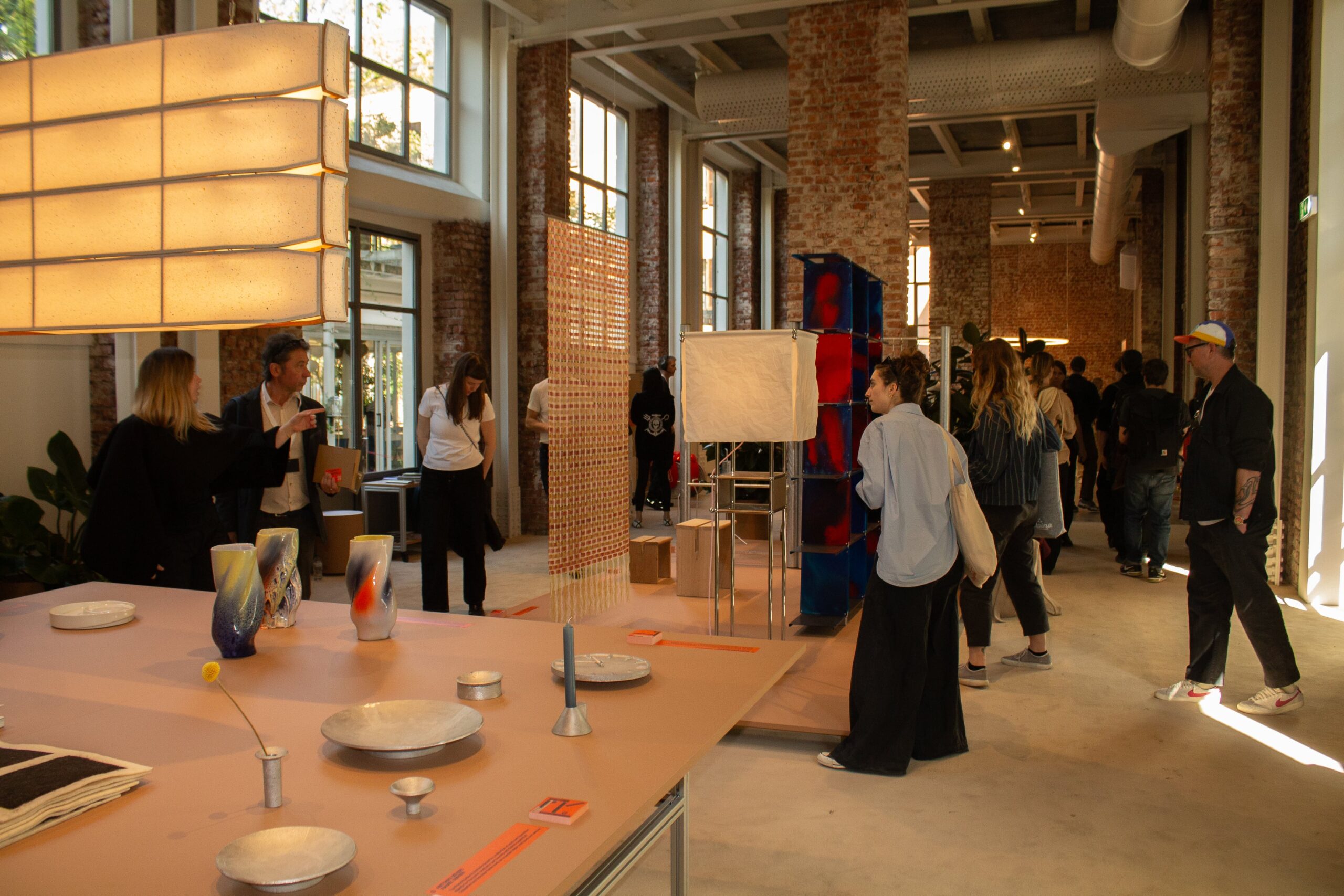 Inspiring creative space documented during design week Milano