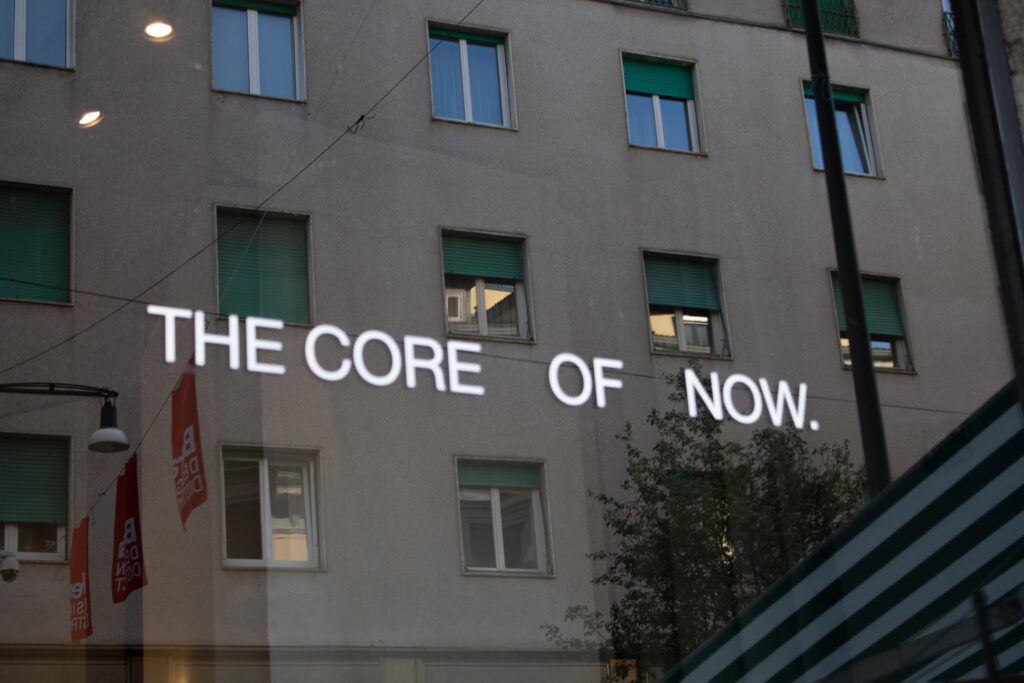 Mindful design approach captured during Milano design week