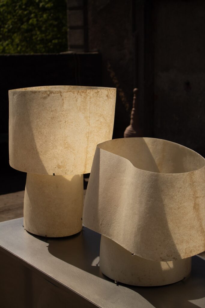 Authentic creative process documentation at Alcova Milano. Jorge Kilzi