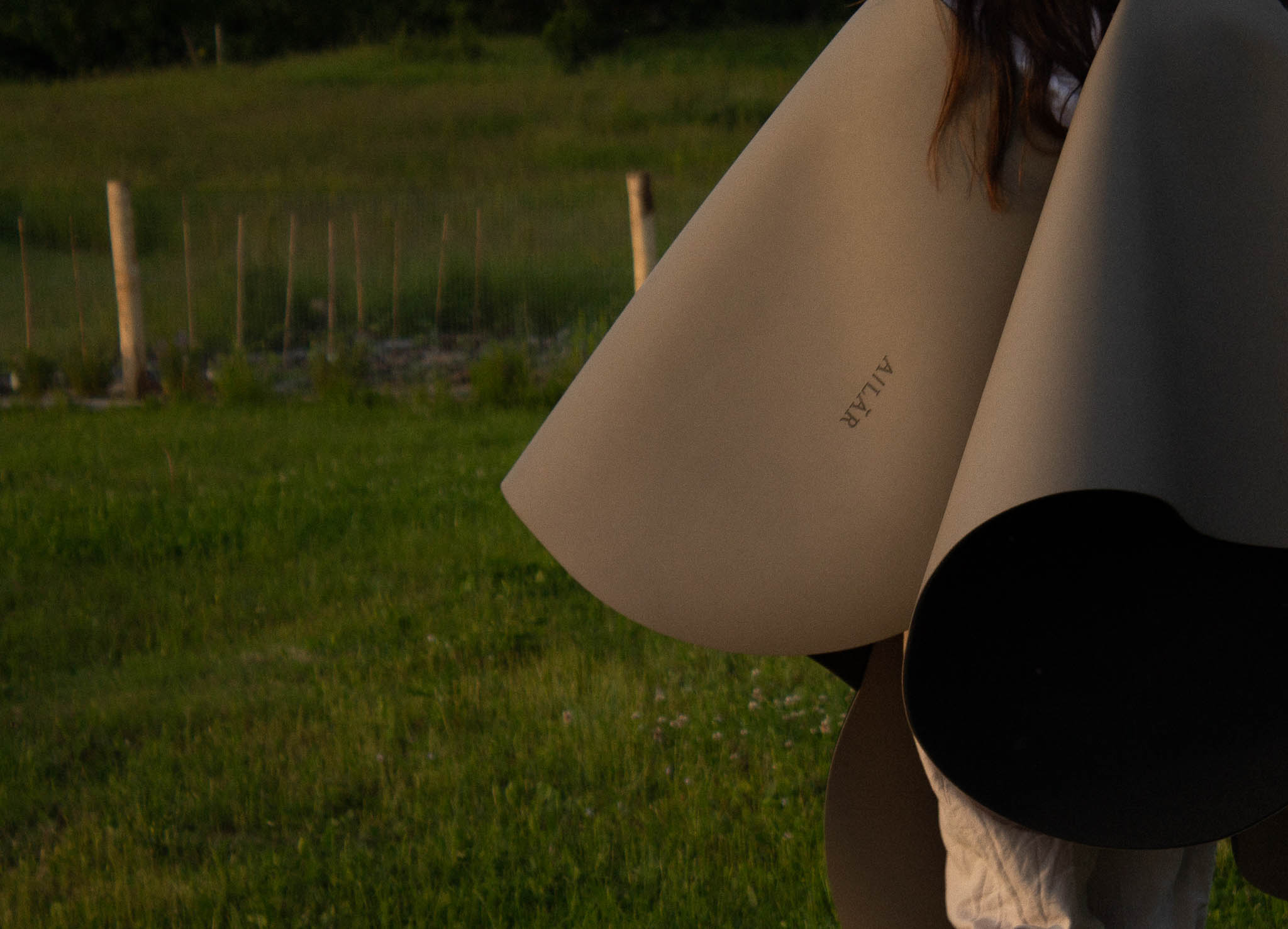 Countryside meditation and yoga lifestyle photography session.