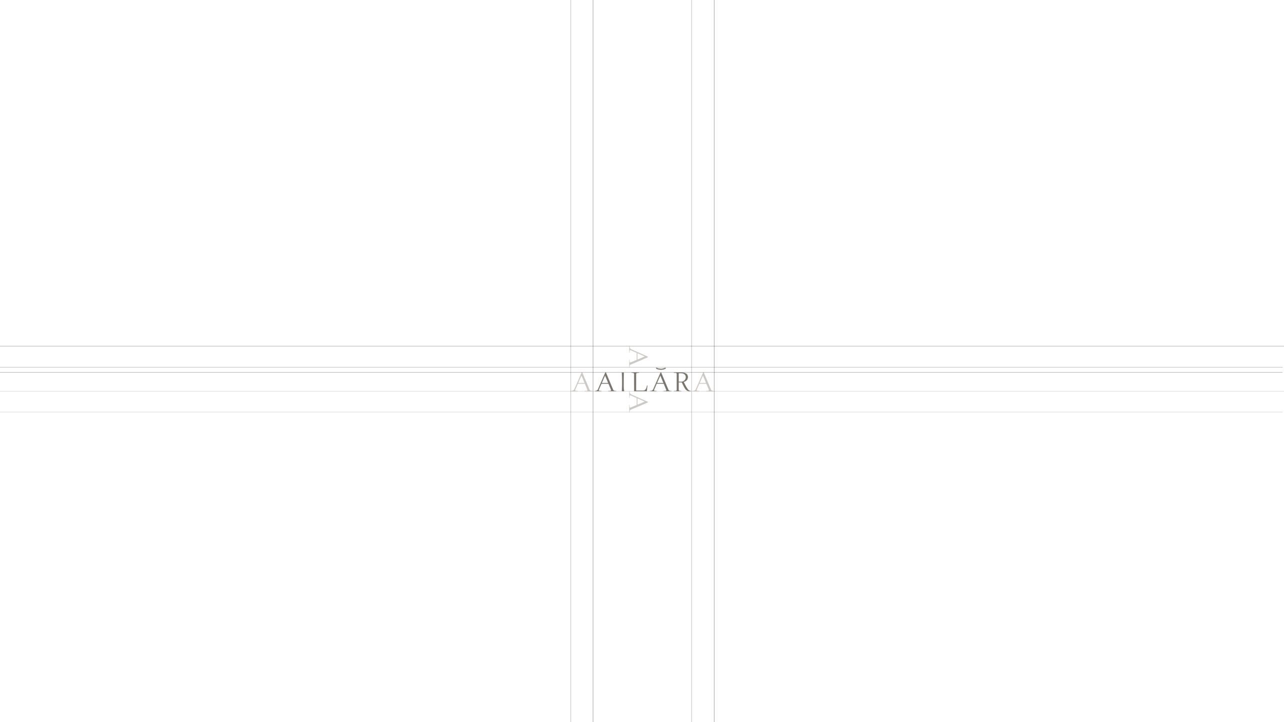 Custom typography design for yoga brand visual identity
