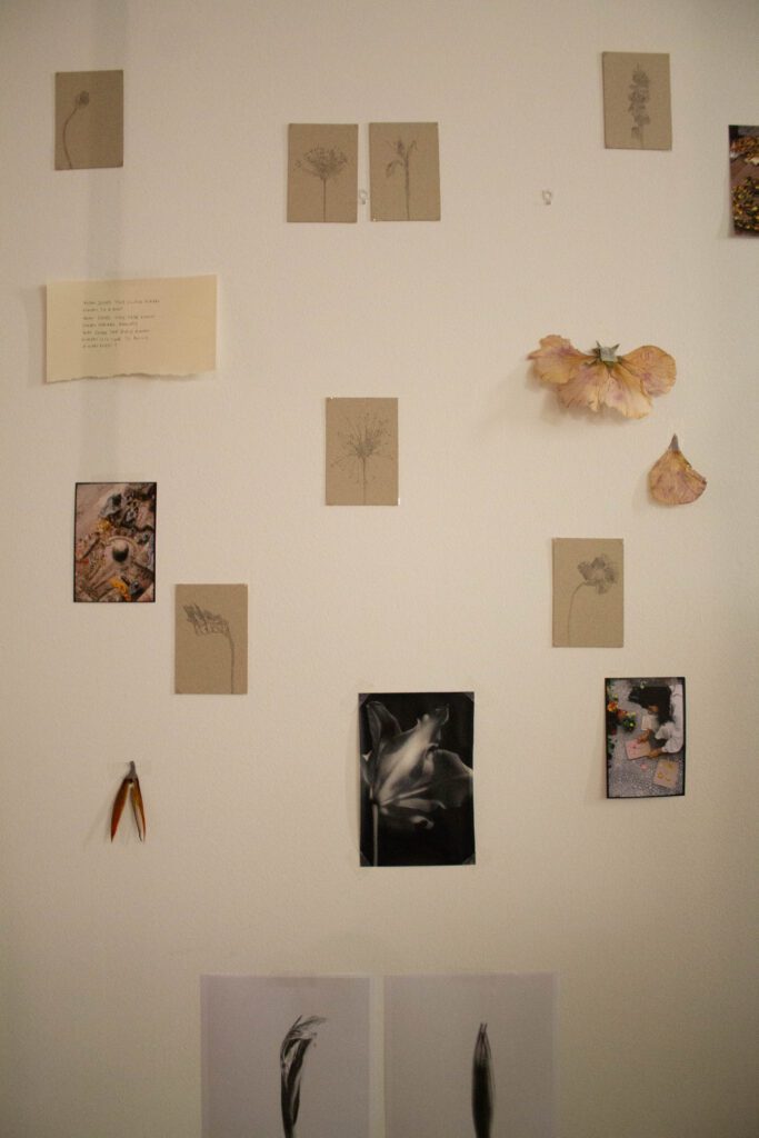Kamila Solarz artwork from Cycles series showing creative process and material experimentation
