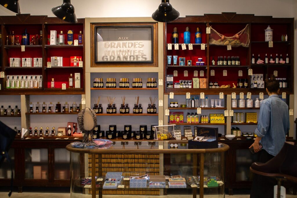 French domestic heritage products collection featuring traditional household items made in France