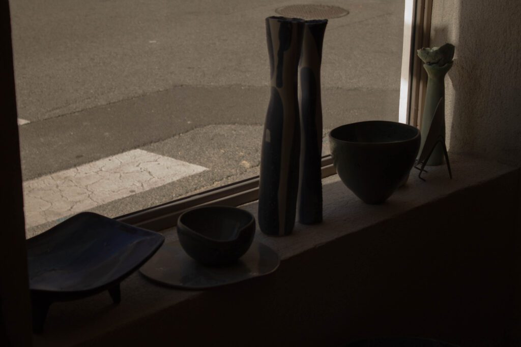 reative ceramic work and process by Mounia Guenatri