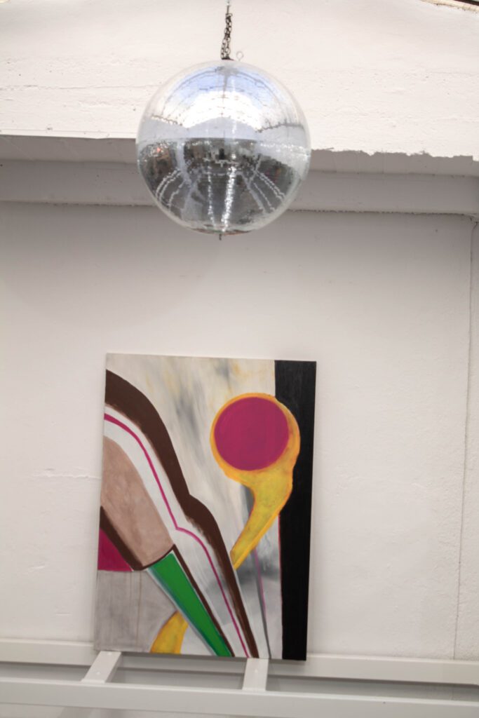 Exhibition space at Neo Vogel art lab in Nice