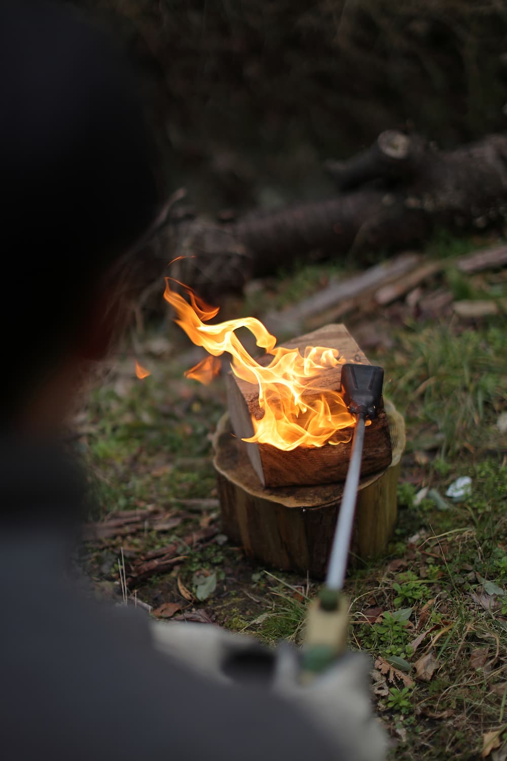 Isamu Hazama working with materials found in satoyama areas — Wakayama, Japan
